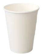加厚无塑一次性纸杯批发热饮豆浆咖啡纸杯定 制广告奶茶水纸杯子